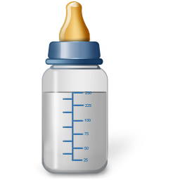Hot Baby Bottle Icon 256x256 png